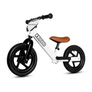 KRIDDO Classic L Balance Bike - Tool-Free Adjustable No-Pedal Toddler Bike for 2-5 Year-Olds, Customizable Plate & Stickers Included, Ideal for Outdoor Play & Birthday Gifting